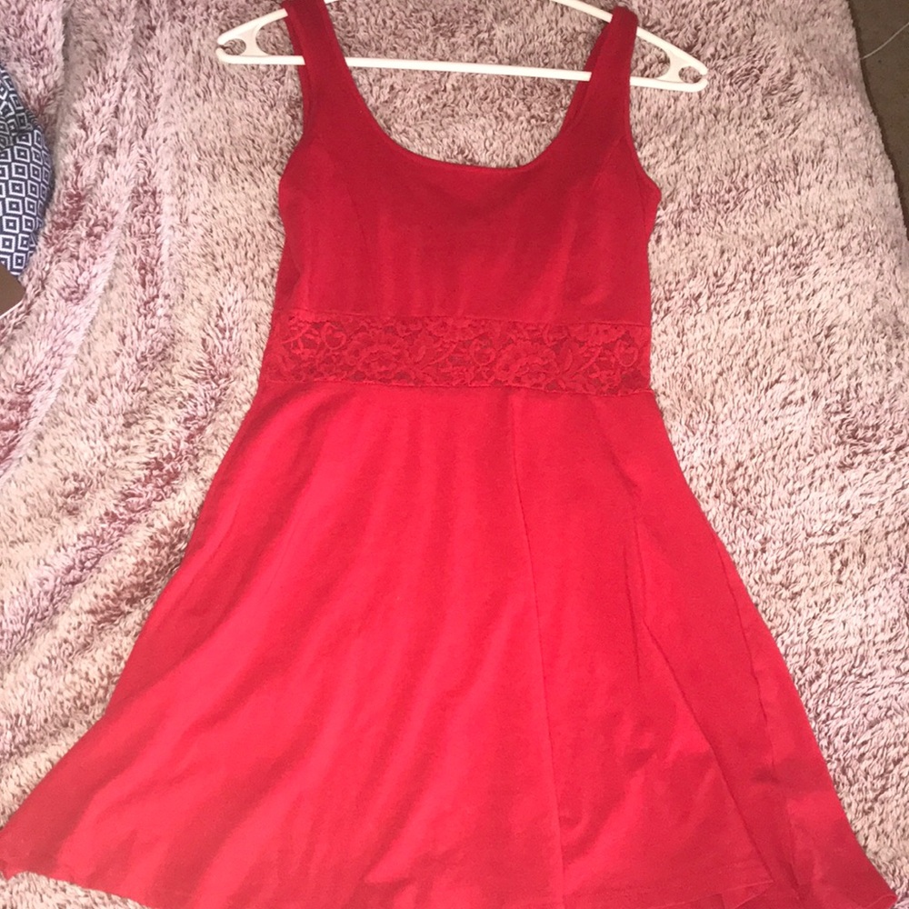 forever 21 red dress